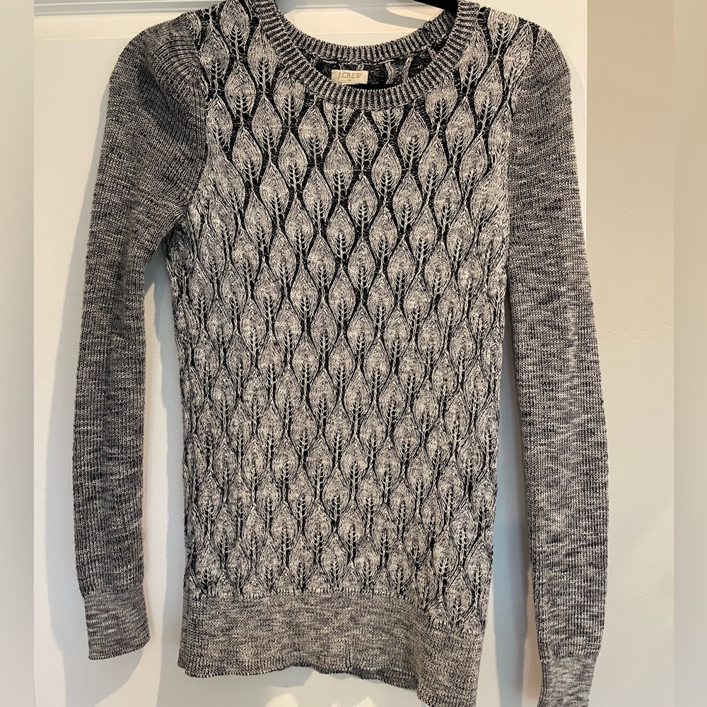 Jcrew sweater size xs navy blue
